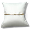 Extra Thin Gold or Silver and Cz Bangle