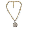 French Revolution Coin on Triple Chain