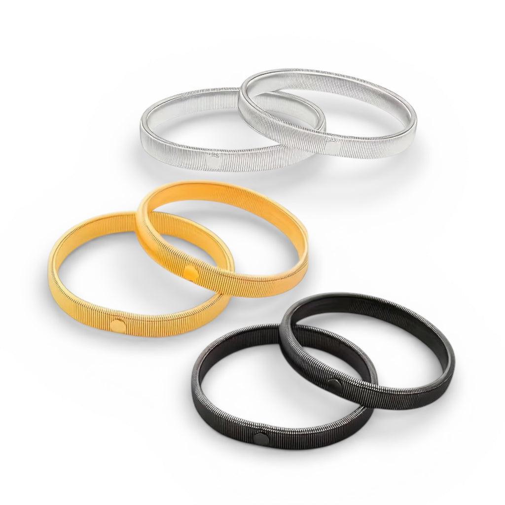 Set of 2 Stretch Shirt Sleeve Bracelet