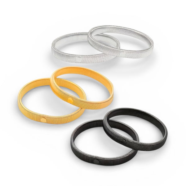 Set of 2 Stretch Shirt Sleeve Bracelet