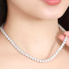 16" 3mm or 5mm CZ Tennis Necklace