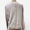 Zaket & Plover Decorative Back Button Sweater