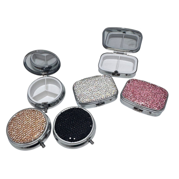 Crystal Pill Boxes