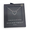 Secrect Box Open Heart Necklace