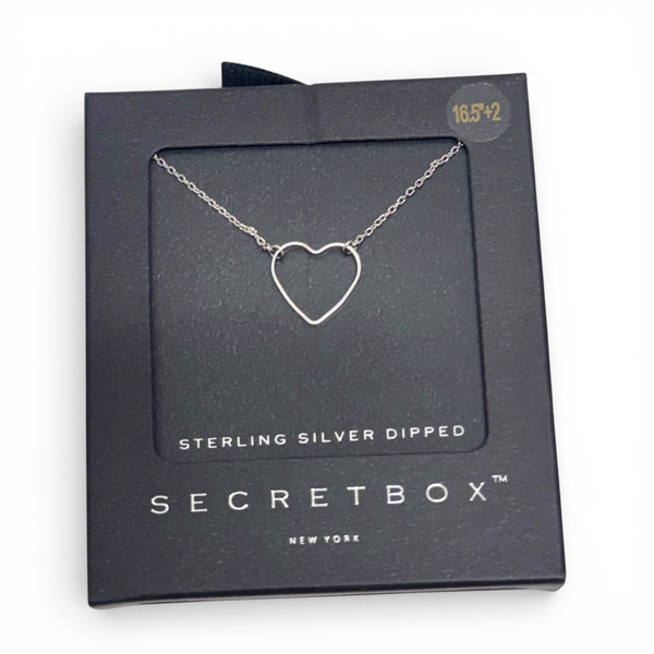 Secrect Box Open Heart Necklace