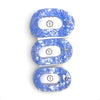 Blue Lagoon Teleties Flat Hairclips
