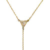 Triangle Y Drop Necklace