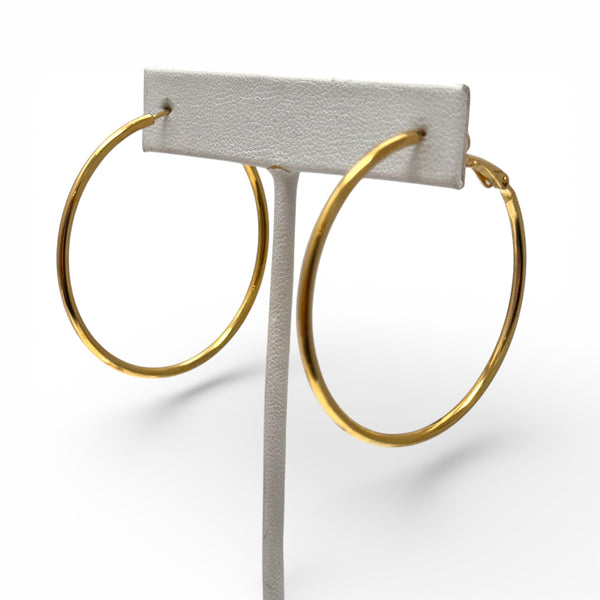14Kt Gold Hoops