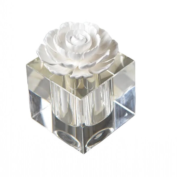 Zodax Modena Small Porcelain Flower Diffuser