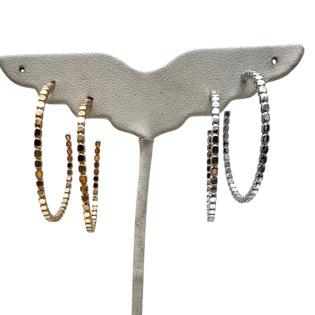 Medium Mini Circle Hoop Earrings