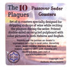 Set of 12 Ten Plagues Passover Coasters