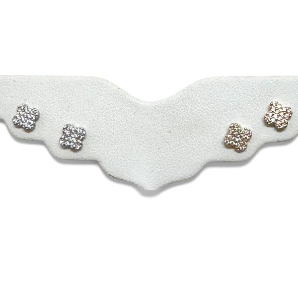 CZ Clover Studs