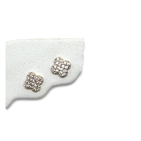 CZ Clover Studs