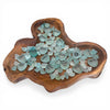 2” Heart Sea Glass Inspirational Stones