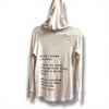 Live Aloha OM Hoodie In Cream
