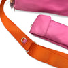 Pink & Orange Jet Crossbody Bag