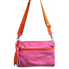 Pink & Orange Jet Crossbody Bag