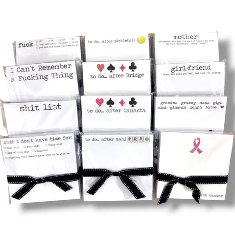 Funny And Decorative Notepads