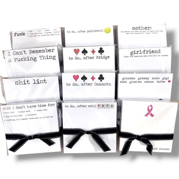 Funny And Decorative Notepads