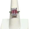 Bling Bling Emerald Cut "Diamond" Ring
