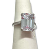 Bling Bling Emerald Cut "Diamond" Ring