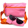 Pink & Orange Jet Crossbody Bag