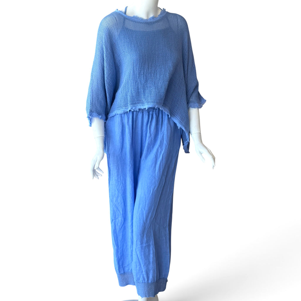 Periwinkle Linen Pants
