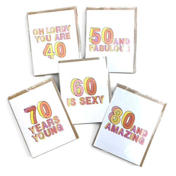 Funny Milestone  Birthday Card