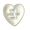 Ceramic Heart Mother, Sister, Grandmother Trinket Dish