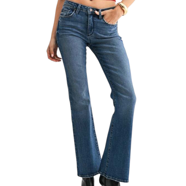 Just Black Denim Slim Flare Jeans