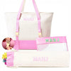 Mahjong Tote with Tile Bag and Mat Cover