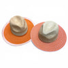 Ricci Pink or Orange Straw Beach Hat