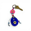 Greek Evil Eye Keychain