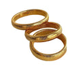 18K Gold Plated Bangle Bracelets