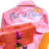 Shiraleah "Vacay/Out Of Office" Cover-Up Shirt, Pink