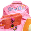 Shiraleah "Vacay/Out Of Office" Cover-Up Shirt, Pink