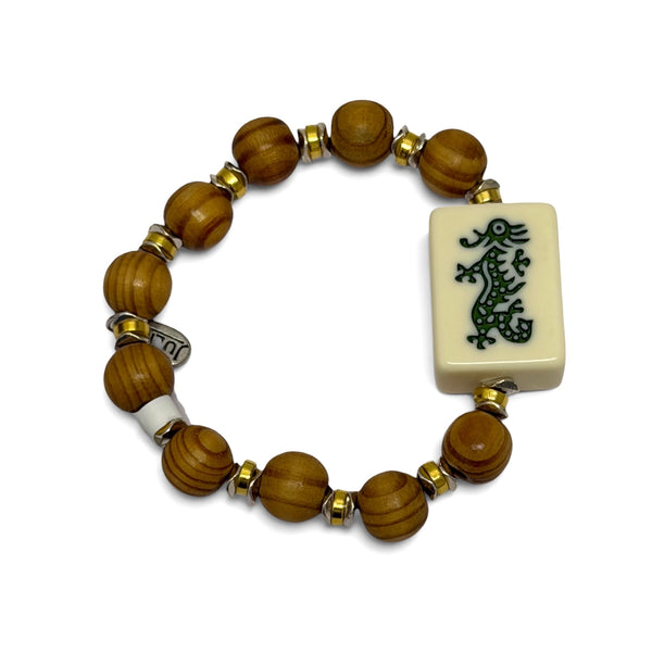 Mahjong Tile Stretch Bracelet