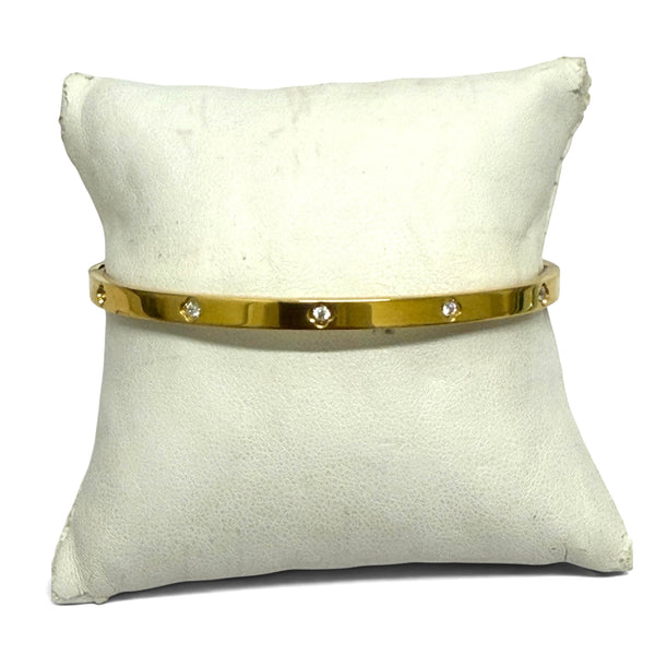 Gold Plated Bangle Bracelets