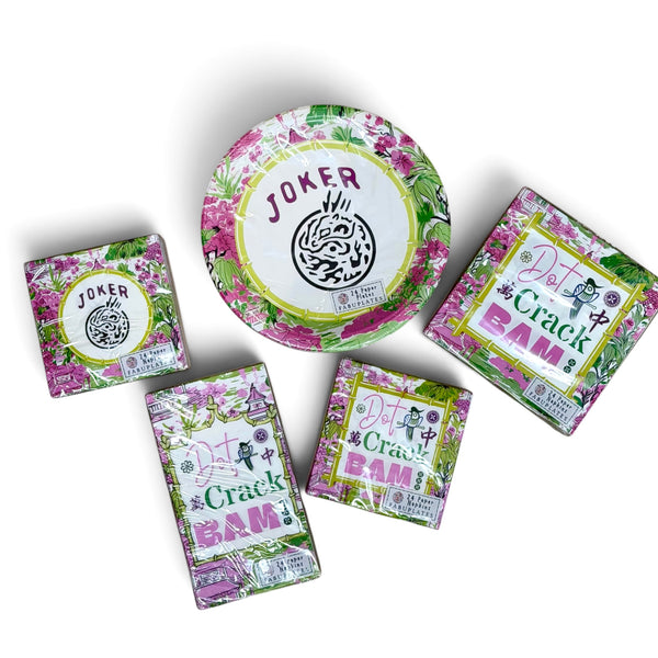 24 Piece Mahj Paper Goods