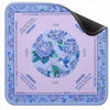 Light Purple and Blue Hydrangea Mahj Mat with Instructions