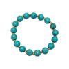 Turquoise and Gold Beaded Bracelets