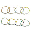 Colorful Beaded Mahjong Stretch Bracelets