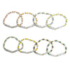 Colorful Beaded Mahjong Stretch Bracelets