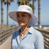 50+ SPF Adjustable SunShade Sun Hat With Strap And Ponytail Slot