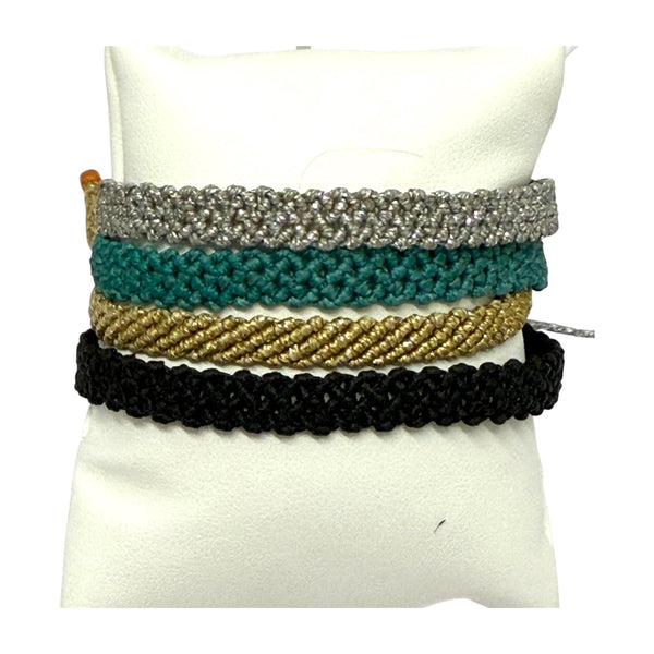 Silk Woven Adjustable Bracelet