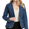 Mina Denim Blazer Jacket