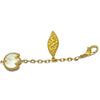 Multi Charm Flower, Ladybug and Leaf Bracelet