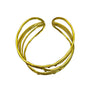 Handmade Gold Aketa Bangle from Greece