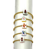 Mahjong Adjustable Beaded Bracelets