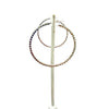 Lightweight CZ Hoops